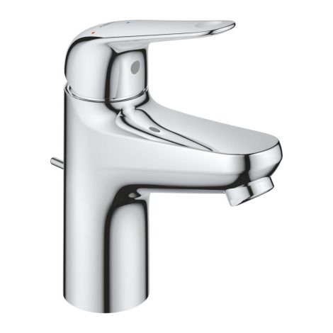 - GROHE-Euroeco Bateria umywalkowa, Rozmiar S chrom 24257001 - 24257001 - Łazienki Szydłowski