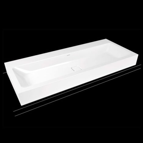 - KALDEWEI CONO umywalka 120 x 50 cm ścienna stal emaliowana kolor biały z Perl-Effekt 902706003001 - 902706003001 - Łazienki Szydłowski