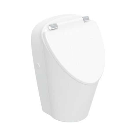 - GEBERIT Selnova S Pisuar z pokrywą, dopływ z tyłu, odpływ do tyłu lub w dół biały 503115001 - 503.115.00.1 - Łazienki Szydłowski
