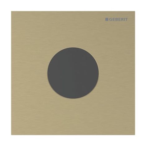 - GEBERIT typ 40 System spłukiwania pisuarów z elektronicznym uruchamianiem, mosiądz / szczotkowany, z powłoką easy-to-clean 116024QF1 - 116.024.QF.1 - Łazienki Szydłowski