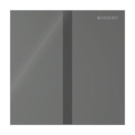  - GEBERIT typ 40 System spłukiwania pisuarów z elektronicznym uruchamianiem spłukiwania, zasilanie bateryjne, płyta przykrywająca kwadratowa lava 116237JK1 - 116.237.JK.1 - Łazienki Szydłowski