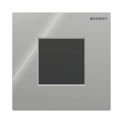  - GEBERIT typ 01 System spłukiwania pisuarów z elektronicznym uruchamianiem spłukiwania, zasilanie sieciowe, płyta przykrywająca prostokątny chrom / błyszczący 116093211 - 116.093.21.1 - Łazienki Szydłowski