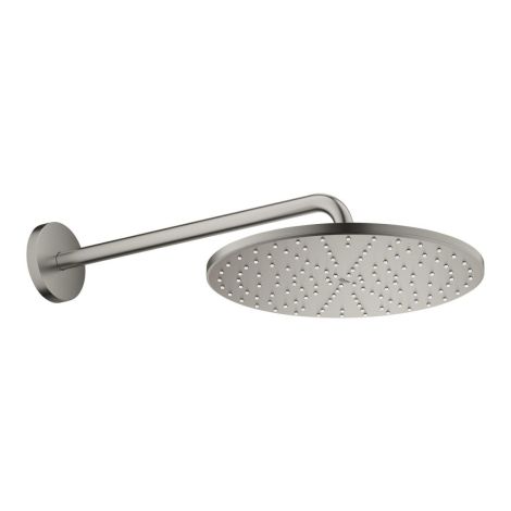  - GROHE-Rainshower Mono Deszczownica z ramieniem 42,2 cm 1 strumień satin steel 26558MS0 - 26558GMS0 - Łazienki Szydłowski