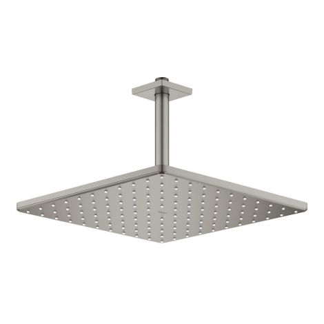  - GROHE-Rainshower Mono 310 Cube Deszczownica z ramieniem 14,2 cm satin steel 26566MS0 - 26566MS0 - Łazienki Szydłowski