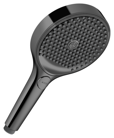  - AXOR ShowerSolutions Słuchawka prysznicowa 130 3jet czarny chrom polerowany 39772330 - 39772330 - Łazienki Szydłowski