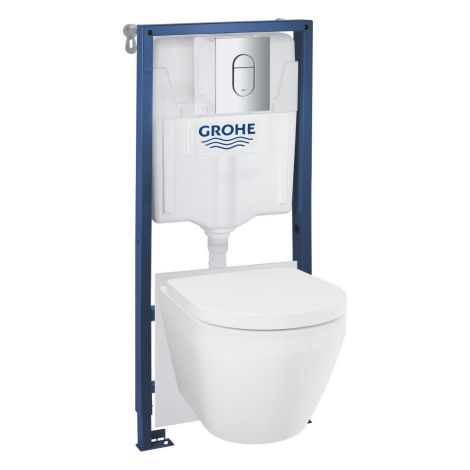  - GROHE- Solido Stelaż podtynkowy do WC 5 w 1; wysokość instalacji 1,13 m biały 102514SH00 - 102514SH00 - Łazienki Szydłowski