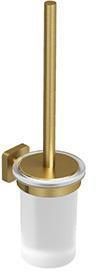  - KLUDI Vela S zestaw ze szczotką wc złoty szczotkowany 25974N0 - 25974N0 - Łazienki Szydłowski