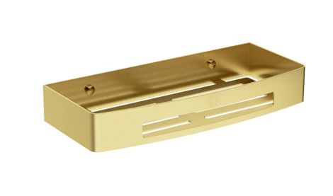  - OMNIRES UNI koszyk prysznicowy, 30 x 5 x 13 cm, mosiądz szczotkowany  UN10331BSB - UN10331BSB - Łazienki Szydłowski