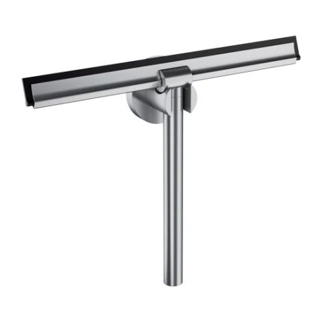  - OMNIRES UNI  ściągaczka do wody z uchwytem nikiel szczotkowany UN10910NI - UN10910NI - Łazienki Szydłowski