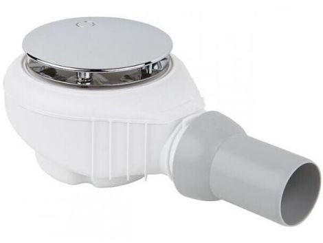  - Villeroy & Boch Lifetime zestaw odpływowy do brodzika chrom 92250061 - 92250061 - Łazienki Szydłowski