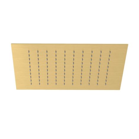  - KLUDI-ASANA deszczownica prysznicowa 340 x 340 mm złoty szczotkowany  69400N5-00 - 69400N5-00 - Łazienki Szydłowski