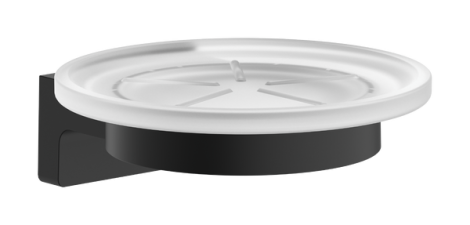 - Hansgrohe AddStoris S Mydelniczka z uchwytem czarny mat 41766670 - 41766670 - Łazienki Szydłowski