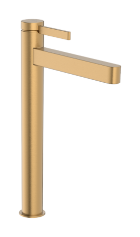  - Hansgrohe Finoris bateria umywalkowa 260 CoolStart z kompletem odpływowym Push-Open brąz szczotkowany 76072140 - 76072140 - Łazienki Szydłowski