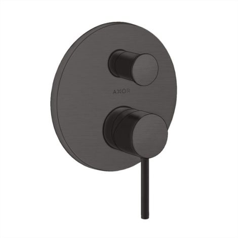  - Axor Starck Bateria wannowa czarny chrom szczotkowany 10416340 - 10416340 - Łazienki Szydłowski