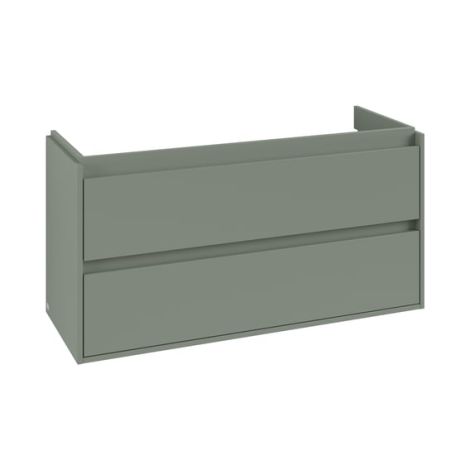 - Villeroy & Boch Skyla szafka pod umywalkę, 2 szuflady kolor soft green C80000AF - C80000AF - Łazienki Szydłowski