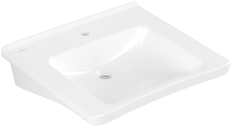  - Villeroy & Boch ViCare Umywalka 60 x 55 cm, biała AntiBac z CeramicPlus 4A8061T1 - 4A8061T1 - Łazienki Szydłowski