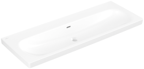 - Villeroy & Boch Skyla umywalka meblowa 120 x 46 cm stone white z CeramicPlus 5A51C6RW - 5A51C6RW - Łazienki Szydłowski