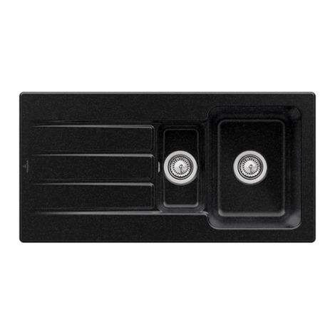 - Villeroy & Boch Architectura 60 XR zlewozmywak kolor chromit z CeramicPlus 336501J0HL12 - 336501J0HL12 - Łazienki Szydłowski