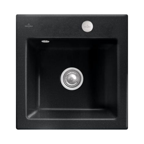 - Villeroy & Boch Subway 50 S Flat zlewozmywak kolor chromit z CeramicPlus 33152FJ0HL3 - 33152FJ0HL3 - Łazienki Szydłowski