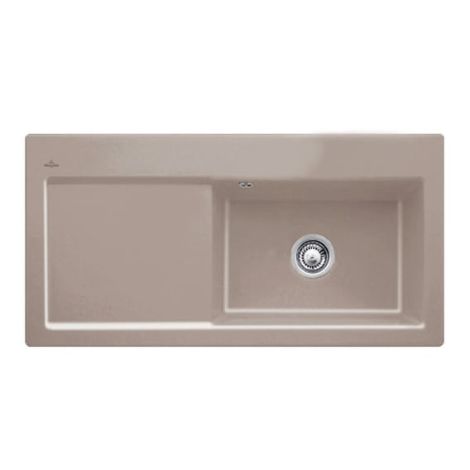 - VILLEROY & BOCH Subway 60 XL Zlewozmywak 100 x 51 cm, timber z CeramicPlus 671901TRHL124 - 671901TRHL124 - Łazienki Szydłowski