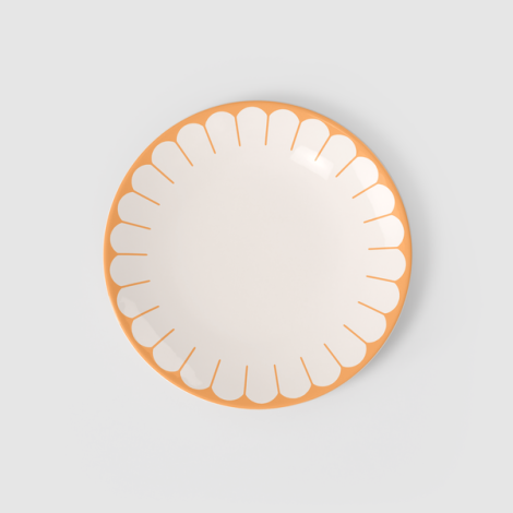  - Villeroy & Boch Fleur Talerz płaski Żółty, Ø26,6 cm 1045522621 - 1045522621 - Łazienki Szydłowski