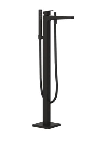 - KLUDI DECUS jednouchwytowa bateria wannowo-natryskowa czarny mat 545903975 - 545903975 - Łazienki Szydłowski