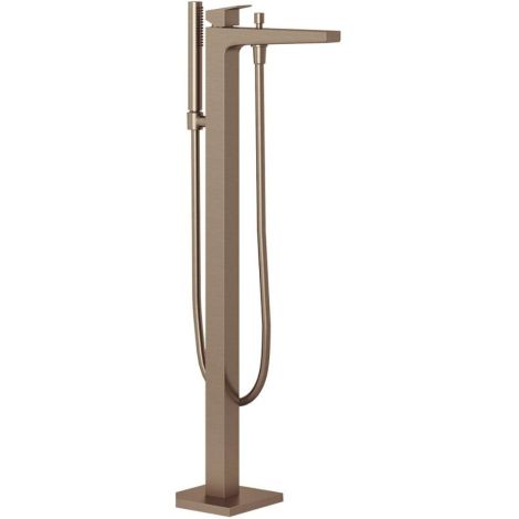 - KLUDI DECUS jednouchwytowa bateria wannowo-natryskowa brąz szczotkowany 54590N175 - 54590N175 - Łazienki Szydłowski