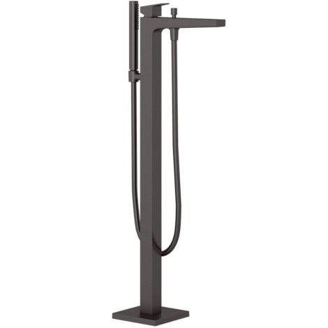 - KLUDI DECUS jednouchwytowa bateria wannowo-natryskowa czarny szczotkowany 54590N275 - 54590N275 - Łazienki Szydłowski