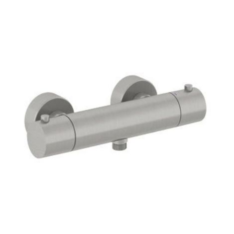  - KLUDI OBJEKTA Bateria natryskowa z termostatem nikiel szczotkowany 35200N538 - 35200N538 - Łazienki Szydłowski