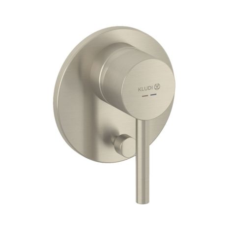  - KLUDI Bozz bateria wannowo-prysznicowa podtynkowa nikiel szczotkowany 38716N576 - 38716N576 - Łazienki Szydłowski