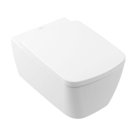  - Villeroy & Boch Subway 3.0 miska WC 56 x 37 cm z TwistFlush z deską WC, kolor biały z CeramicPlus 4610TLR1 - 4610TLR1 - Łazienki Szydłowski