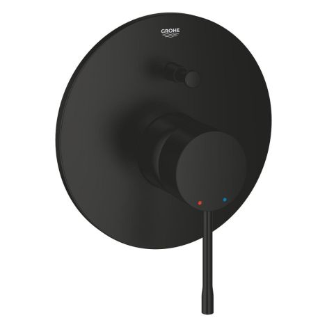  - GROHE-Essence Jednouchwytowa bateria do obsługi dwóch wyjść wody czarny mat 192852431 - 192852431 - Łazienki Szydłowski