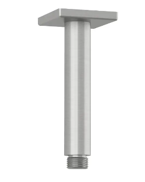  - KLUDI A-QA Ramię prysznicowe sufitowe 15 cm nikiel szczotkowany 66535N500 - 66535N5-00 - Łazienki Szydłowski