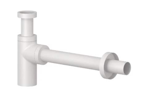  - KLUDI syfon butelkowy G 1 1/4 G 1 1/4 x 32 mm biały mat 100205300 - 1002053-00 - Łazienki Szydłowski