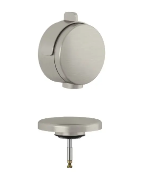  - KLUDI ROTEXA MULTI zestaw odpływowo-przelewowy nikiel szczotkowany 71826N500 - 71826N5-00 - Łazienki Szydłowski