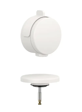  - KLUDI ROTEXA MULTI zestaw odpływowo-przelewowy jasny szary mat 71826O200 - 71826O2-00 - Łazienki Szydłowski