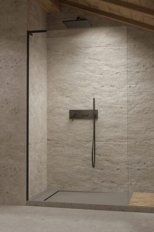  - RADAWAY Walk-In Modo SL II 90 cm wersja prawa czarny 103190945401R - 10319094-54-01R - Łazienki Szydłowski