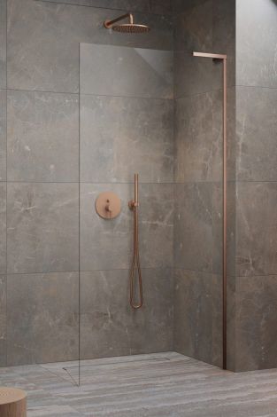  - RADAWAY Walk-In Modo SL II 90 cm wersja prawa miedź 103190949301R - 10319094-93-01R - Łazienki Szydłowski