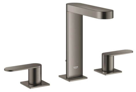 - GROHE-Plus Trzyotworowa bateria umywalkowa Rozmiar M brushed hard graphite 20301AL4 - 20301AL4 - Łazienki Szydłowski