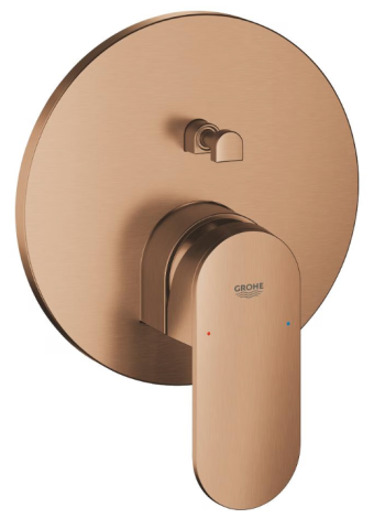  - GROHE-Plus bateria wannowo natryskowa kolor brushed warm sunset 24060DL4 - 24060DL4 - Łazienki Szydłowski