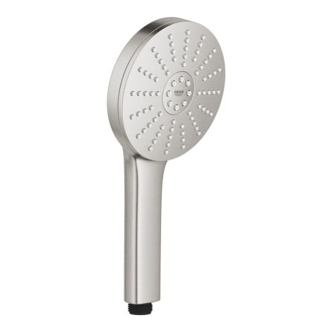 - GROHE-Euphoria 120 Słuchawka prysznicowa, 3 strumienie kolor stal nierdzewna 134883DC00 - 134883DC00 - Łazienki Szydłowski