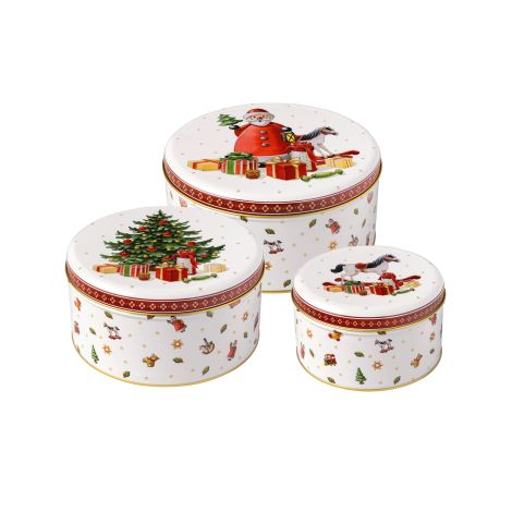- Villeroy&Boch Winter Collage Zestawy pojemników na ciastka 3593910089 - 3593910089 - Łazienki Szydłowski