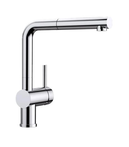  - Blanco Linus S Bateria kuchenna z wyciąganą wylewką, ECO, chrom 528152 - 528152 - Łazienki Szydłowski