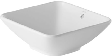 DURAVIT Bacino Umywalka nablatowa 42x42cm, biały połysk 0333420000 0333420000 od 