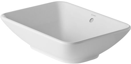DURAVIT Bacino Umywalka nablatowa 55x42cm, biały połysk 0334520000 0334520000 od 