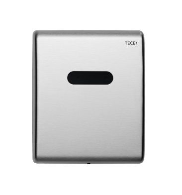  - TECE Planus Mechanizm spłukujący elektroniczny do pisuaru zasilany bateryjnie 6V. stal nierdzewna szczotkowana 9242350 - 9.242.350 - Łazienki Szydłowski