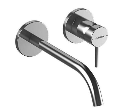 HANSA PUBLIC bateria umywalkowa ścienna chrom  57932171 57932171 od 