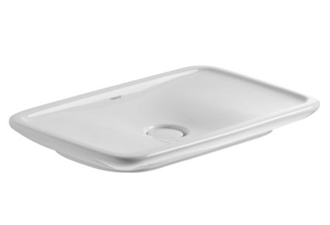 DURAVIT PuraVida Umywalka nablatowa 70x42 cm biały połysk z powłoka wondergliss 03707000001 03707000001 od 