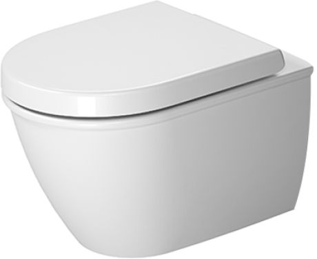 - DURAVIT Darling New Miska toaletowa wisząca Compact 36x48,5 cm biały połysk z powłoką wondergliss 25490900001 - 25490900001 - Łazienki Szydłowski