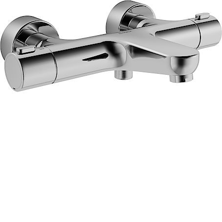 HANSA PRISMA bateria wannowa, termostatyczna do montażu naściennego chrom 58102101 58102101 od 